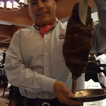 Fogo de Chão - Excellent wait staff - traditional Gaucho Chef clothing - Brazilian Near Me - Addison, Texas