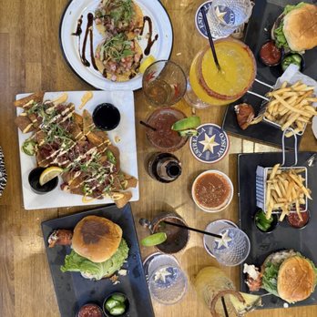 CRUDA Mariscos & Oyster Bar - Surf n Turf Burger, 3P. POKE NACHOS, 3P. TOSTADA CEVICHE DE CAMARON, Michelada, Strawberry Mule, Mango Margarita - Mexican Near Me - Tucson, Arizona CRUDA Mariscos & Oyster Bar - Surf n Turf Burger, 3P. POKE NACHOS, 3P. TOSTADA CEVICHE DE CAMARON, Michelada, Strawberry Mule, Mango Margarita - Mexican Near Me - Tucson, Arizona