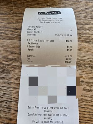 Mr. Moto Pizza - Point Loma by null