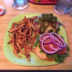 Main Street Grill - Bistro burger hand cut fries!