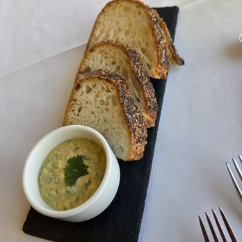La Gran Terraza - Bread and hummus - Mediterranean Near Me - San Diego, California