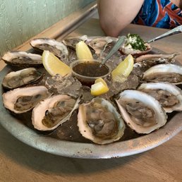 Happy hour oysters