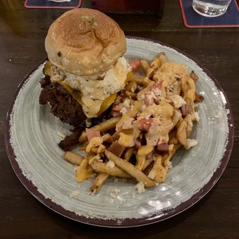 Barkadas - Triple Burger with The Hawaiian Bar Fries - Filipino Near Me - Charleston, West Virginia Barkadas - Triple Burger with The Hawaiian Bar Fries - Filipino Near Me - Charleston, West Virginia