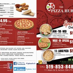 The Pizza Hub - Menu01