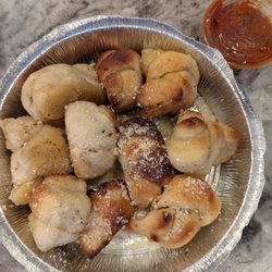 Elizabeth’s Pizza Walkertown - Garlic knots! The best.
