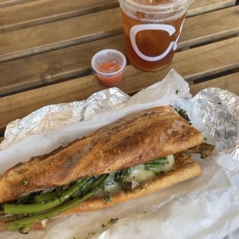 C&B - Veggie sandwich & ice tea - Coffee & Tea Near Me - New York, New York