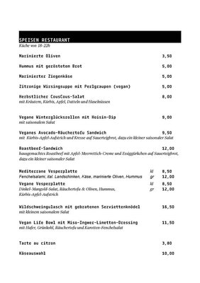 Menu photo 5 Wir Komplizen Frankfurt, HE