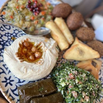 Tarbouch Mediterranean Grill - Spread Sampler - Mediterranean Near Me - Arlington, Virginia Tarbouch Mediterranean Grill - Spread Sampler - Mediterranean Near Me - Arlington, Virginia