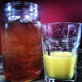 Pine State Biscuits - Sweet Tea in a jar & Fresh Squeezed Orange Juice. - Southern Near Me - Portland, Oregon Pine State Biscuits - Sweet Tea in a jar & Fresh Squeezed Orange Juice. - Southern Near Me - Portland, Oregon