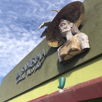 La Santisima - Sign for La Santisima - Mexican Near Me - Phoenix, Arizona