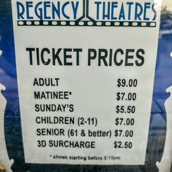 Regency Westminster 10 - $5.50 Sundays FTW! - Cinema Near Me - Westminster, California Regency Westminster 10 - $5.50 Sundays FTW! - Cinema Near Me - Westminster, California