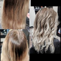 Tami Atkinson Salon - Color correction before & after