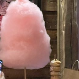 cotton candy and doughnuts cotton candy and doughnuts
