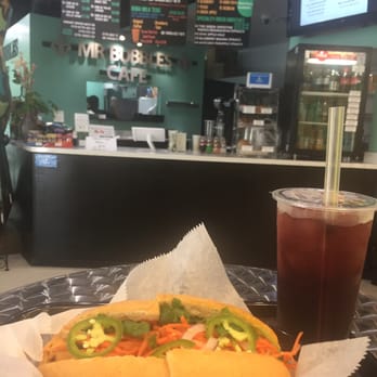 Mr. Bubbles Cafe - Very nice and clean space! Staff is very nice!  Food is good, and I am in love with the passion blueberry tea!! - Vietnamese Near Me - New Orleans, Louisiana
