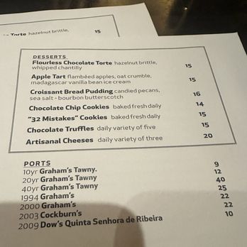 Truffles - Dessert menu - American Near Me - St. Louis, Missouri Truffles - Dessert menu - American Near Me - St. Louis, Missouri