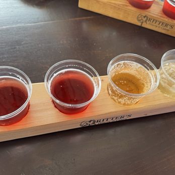 Ritter's Winery & Cidery - Flight - Wine Tasting Room Near Me - Jefferson Twp, Pennsylvania Ritter's Winery & Cidery - Flight - Wine Tasting Room Near Me - Jefferson Twp, Pennsylvania