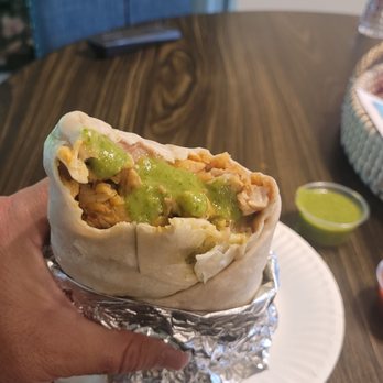 Sweet Mex - Pollo asado Burrito - Ice Cream & Frozen Yogurt Near Me - Union City, California