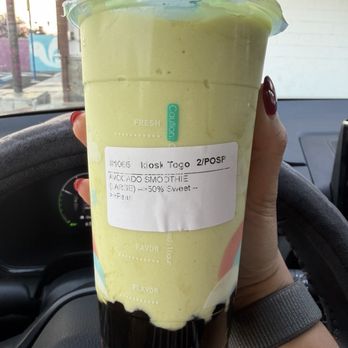 T4 Vallejo - Avocado Smoothie with Boba - Bubble Tea Near Me - Vallejo, California T4 Vallejo - Avocado Smoothie with Boba - Bubble Tea Near Me - Vallejo, California