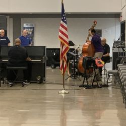 Abilene Convention Center - How often do you get live music during breakfast!