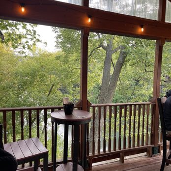 Juniper’s Restaurant - a view of a wooded area - Burgers Near Me - Lanesboro, Minnesota