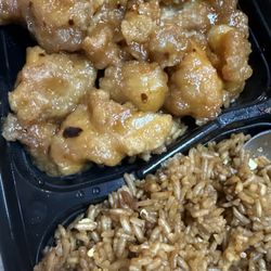 General Tso's Chicken Dinner Combination