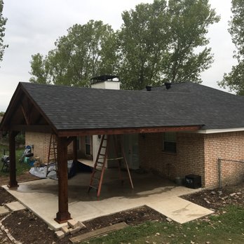 ABA Roofing & General Contracting - Cedar patio add ons.  Red Oak, TX. - Roofing Near Me