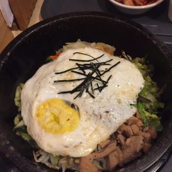 Kang's Korean Restaurant - All other Korean places are closed so I have to go to Kang's. Bibimbop with chicken, just so-so. - Korean Near Me - Ann Arbor, Michigan