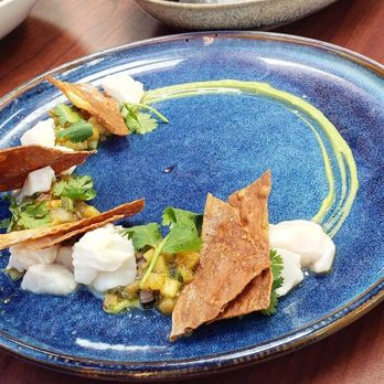 Old Vines Restaurant - Halibut Ceviche - Canadian (New) Near Me - Kelowna, British Columbia