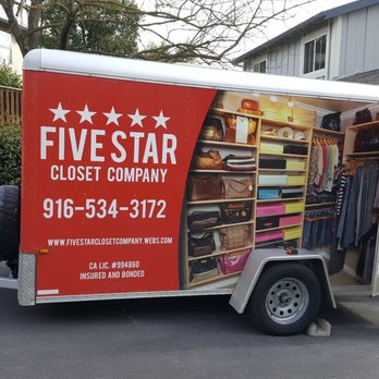 Five Star Closet Company - his cool trailer - Cabinetry Near Me - Sacramento, California Five Star Closet Company - his cool trailer - Cabinetry Near Me - Sacramento, California