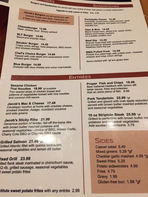 Menu photo 4 Jacob's Grill St Jacobs, ON Menu photo 4 Jacob's Grill St Jacobs, ON