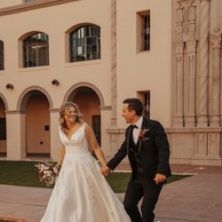 Rina's Alterations - wedding dress hemmed to perfection