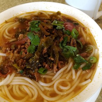 Hai Tang Cafe - Gui Lin style vermicelli in soup with milk tea $5.99 - Chinese Near Me - Markham, Ontario Hai Tang Cafe - Gui Lin style vermicelli in soup with milk tea $5.99 - Chinese Near Me - Markham, Ontario