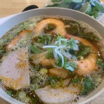 Nana Viet Kitchen - I believe this is the shrimp lemongrass pho - Vietnamese Near Me - Oakland, California Nana Viet Kitchen - I believe this is the shrimp lemongrass pho - Vietnamese Near Me - Oakland, California