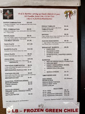 B & E Burritos by null