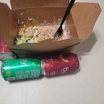 Dog Haus - Holy Aioli as a Bowl with cans to help give a size comparison - Burgers Near Me - Carson, California