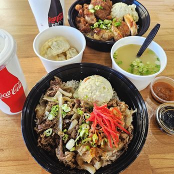 Rice Bros - 2 duos with meal upgrade: 3pc dumplings and miso soup - Japanese Near Me - Las Vegas, Nevada Rice Bros - 2 duos with meal upgrade: 3pc dumplings and miso soup - Japanese Near Me - Las Vegas, Nevada