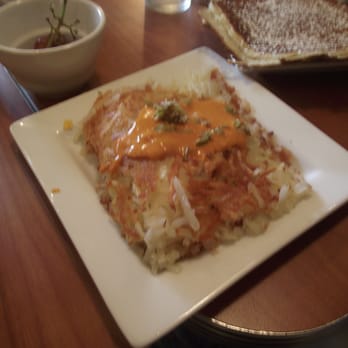 Blue's Egg + Bakery - Goat Cheese Very Stuffed Browns - Breakfast & Brunch Near Me - Milwaukee, Wisconsin Blue's Egg + Bakery - Goat Cheese Very Stuffed Browns - Breakfast & Brunch Near Me - Milwaukee, Wisconsin
