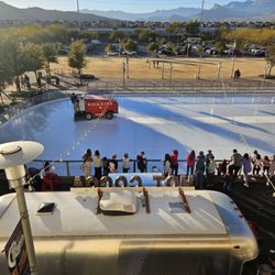 Rock Rink - Cleaning time