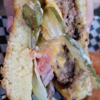 Route 66 Diner - Route 66 burger with everything and Route 66 sauce on the side - New American Near Me - Saint Robert, Missouri Route 66 Diner - Route 66 burger with everything and Route 66 sauce on the side - New American Near Me - Saint Robert, Missouri