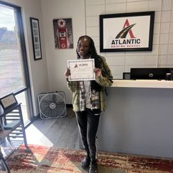 Atlantic Driving School - Another success story.