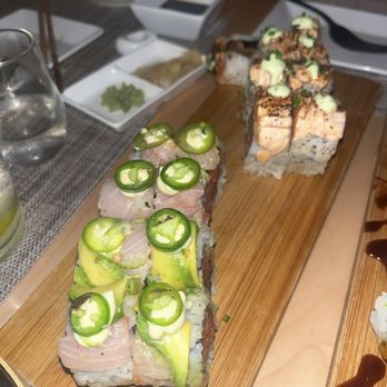 O-Ku - Fuego and Oceanside rolls - Sushi Bars Near Me - Alys Beach, Florida O-Ku - Fuego and Oceanside rolls - Sushi Bars Near Me - Alys Beach, Florida