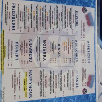 El Cevichero - Menu - Mexican Near Me - San Antonio, Texas