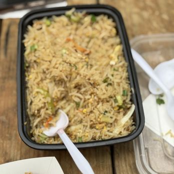 Desi Hangout - Street Style Egg Fried Rice - Food Trucks Near Me - Leander, Texas