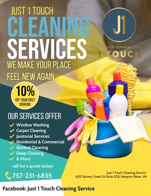 Just 1 Touch Cleaning Service