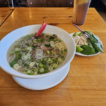 Pho PCH - I ordered the #12.  The Pho with beef brisket. - Vietnamese Near Me - Redondo Beach, California