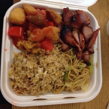 Noah's Hof Brau - # 20 - sweet & sour chicken, BBQ pork, pork fried rice and pork chow mien. - Chinese Near Me - Modesto, California Noah's Hof Brau - # 20 - sweet & sour chicken, BBQ pork, pork fried rice and pork chow mien. - Chinese Near Me - Modesto, California
