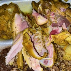Jamaican Kitchen - Thé photo speaks for itself , bloody chicken smh