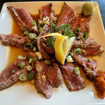 Sagano Japanese Restaurant - Beef tataki. Excellent! - Japanese Near Me - Barrington, Illinois