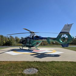 MyMichigan Medical Center - Alpena - The helicopter who airlifted him.  They called me as soon as they touched down in Midland.  Wonderful guys!