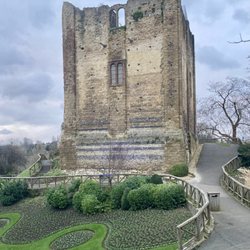 Guildford Castle - Castle Keep in winter
